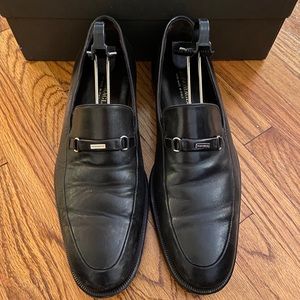 Bruno Magli Black Men’s Slip On Shoes, Size 9.5
